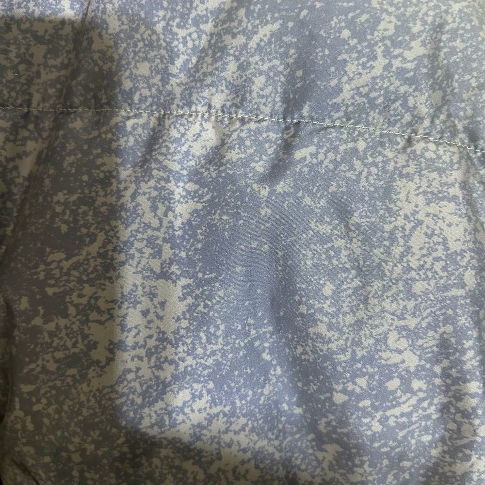 Daily Ritual Women’s Navy Blue Speckled Puffer Coat Size‎ XS NWT NEW - Picture 3 of 5